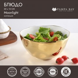 Блюдо 22 х 13 Moonlight MON2598WG